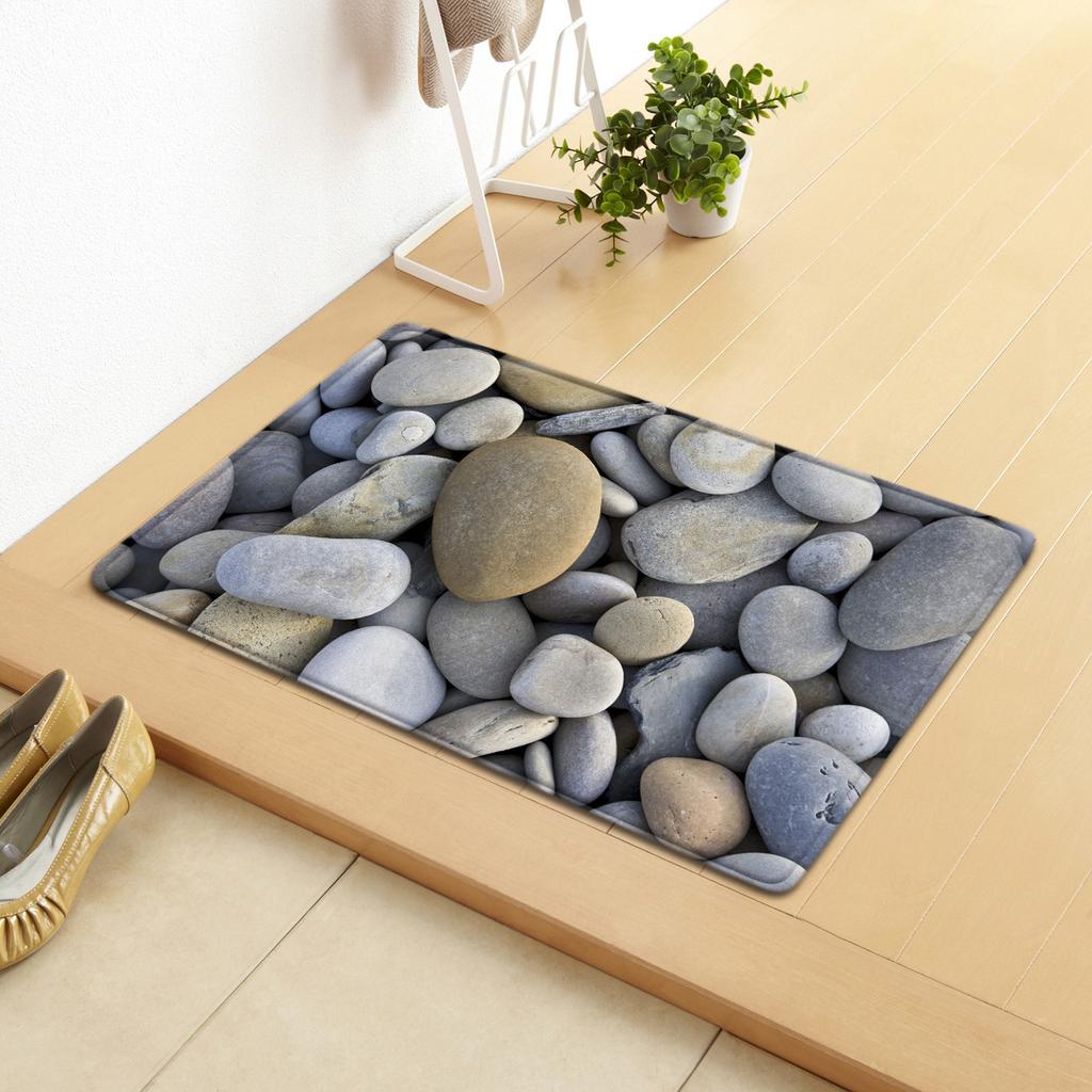 Creative Home Door Mat Water Absorbent Non-Slip Mat Living Room Kitchen Floor Mat Bedroom Carpet