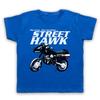 STREET HAWK O HOMEM A MÁQUINA SUPER-HERÓI DE MOTOCICLETA Crianças Menino Bebê Crianças Camiseta