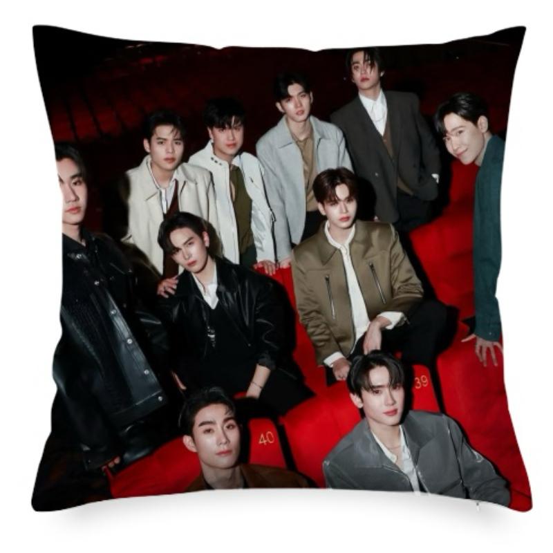 Perthsanta Juniormark Forcebook Double-Sided Printing Pillowcase Thai Tv Perfect 10 Liners Home Sofa Car Decor Cushion Cover
