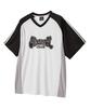 MOZMOZ Sporty Air Mesh Short Sleeve Jersey T-Shirt Black