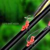 10Pcs Fishings Rod Hook Secure Keeper Baits Holder with 3 Different Rubber Hoop