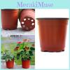 And Lightweight 10/50/100pcs Double Color Plastic Plants Nursery Pot For Seedlings**