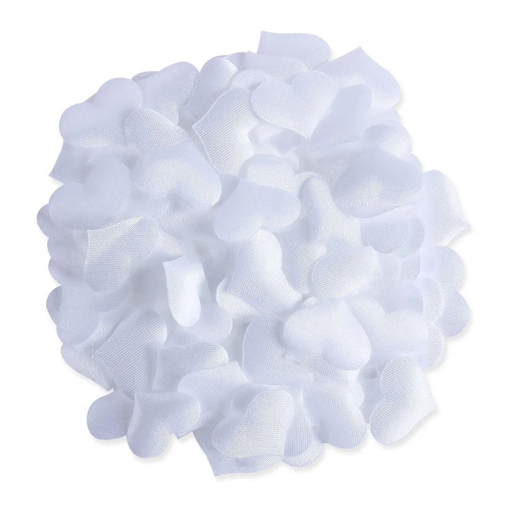 100 Stück/Los Stoff Liebesherz Schwamm Rosenblätter DIY Hochzeitsfeier Dekorationen Valentinstag Geburtstag Zubehör Handgemachtes Bastelmaterial