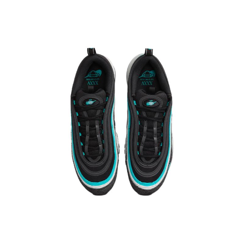 Nike Air Max 97 Schwarz Sporttürkis Sneaker Freizeitschuhe DN1893-001