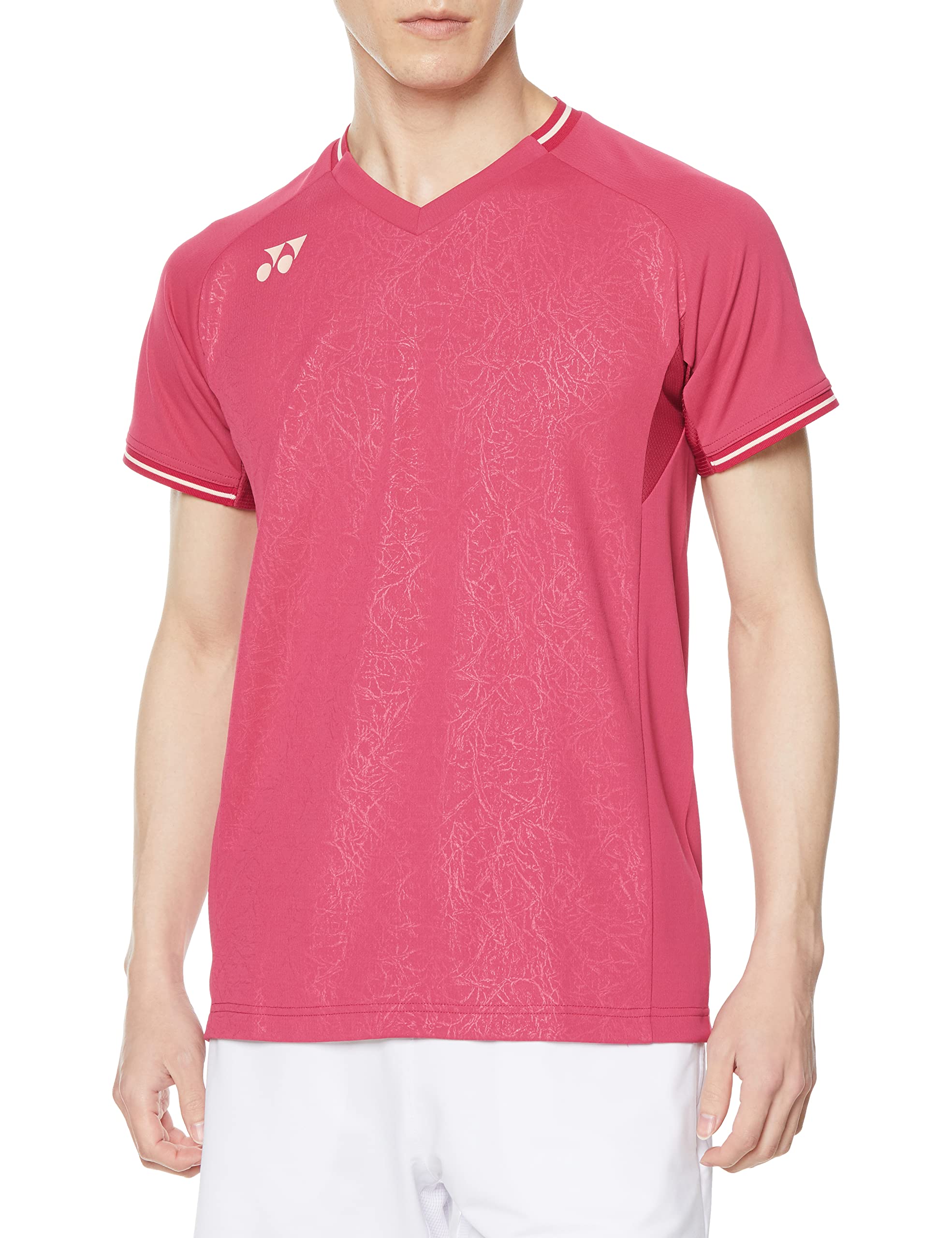 

Игровая футболка с коротким рукавом Yonex Красновато-розовый SS Мужская (Подходящий стиль) (546)