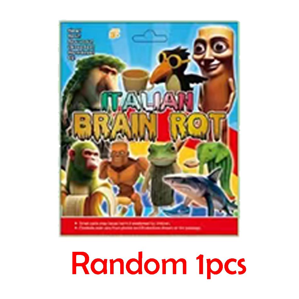 NEW Blind box Italian  Brainrot AI Animals Tung Tung Tung Sahur Figure Tralalelo Tralala Figure Doll  DeskOrnament Gift