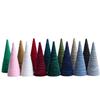 15/25/35cm Desktop Christmas Tree Ornament Christmas Decoration Short Plush Christmas Tree Scene Decoration
