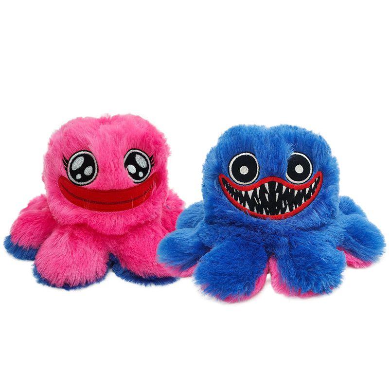 Doublesided Huggy Wuggy Poppy Playtime Plush Toys Reversible Stuffed Gifts Doll