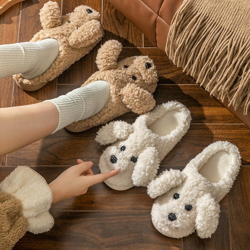 Dangdang Poggle Slippers Indoor Shoes 2 Colors ivory