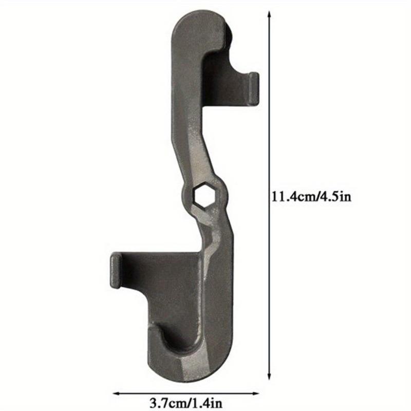 Auto Car Vehicle Metal 5mm Brake Pipe Bender Handy Tool with 2 Bending Options Hand-held Disassembly Tools