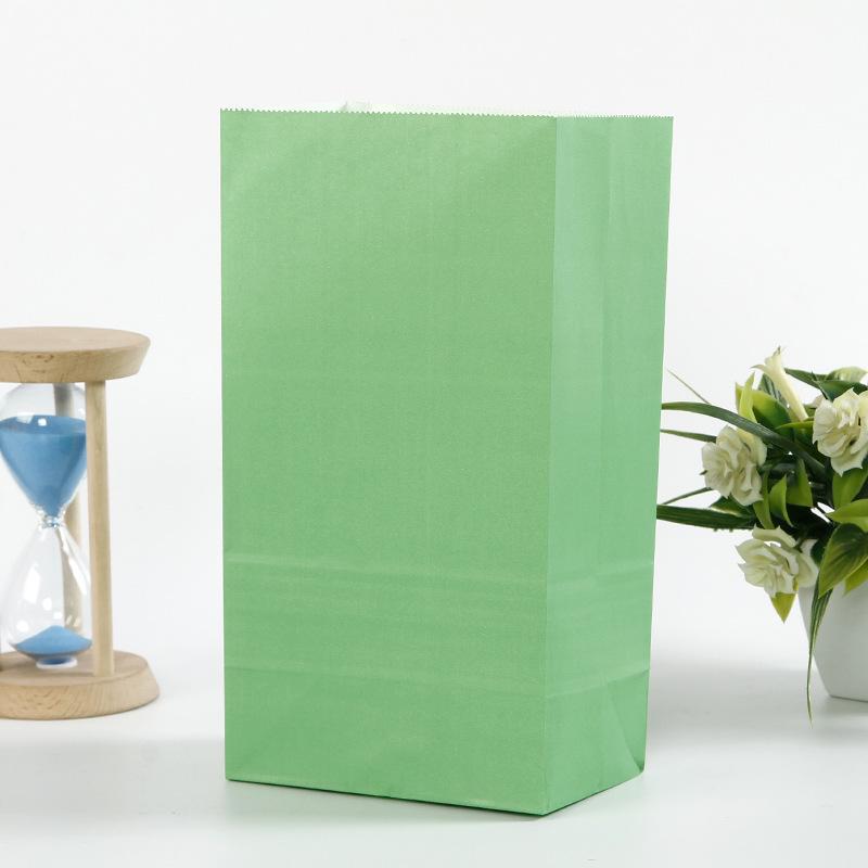 Colorful Disposable Paper Bags for Candy, Popcorn, Chestnuts, and Party Treats