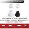 TQPONLY 14057 Shifter Cable Bushing Kit | Compatible with Buick Chevrolet Ford GMC Lincoln Oldsmobile Pontiac Saab | Transmission Shift Linkage