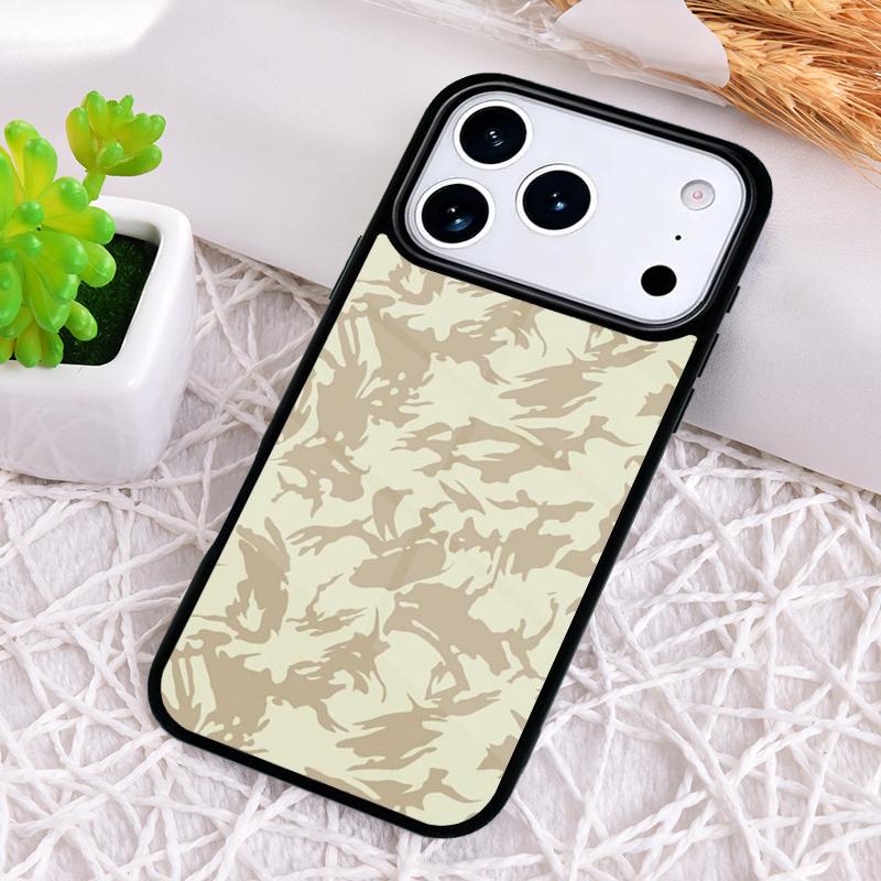 Cool Deer Hunting Camo Phone Case for iPhone 17 Air 16 15 11 12 14 13 Pro Max Shockproof Cover