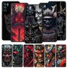 Japan Ghost Face Samurai Case For Oppo Reno14 Reno13 Reno12 11 F 10 Find X5 X9 Pro A54 5G A53 A52 A9 A78 4G A79 A80 A98 Cover