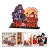 Halloween Wooden Desktop Ornament Witch Ghost Pumpkin Death Candy Party Decoration Sign Table Happy Halloween Home Decor