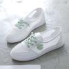 Little White Shoes Women's Summer Thin Mesh Breathable Mesh Shoes Korean Version Versatile Student Children Flat-bottomed Lazy Shoes