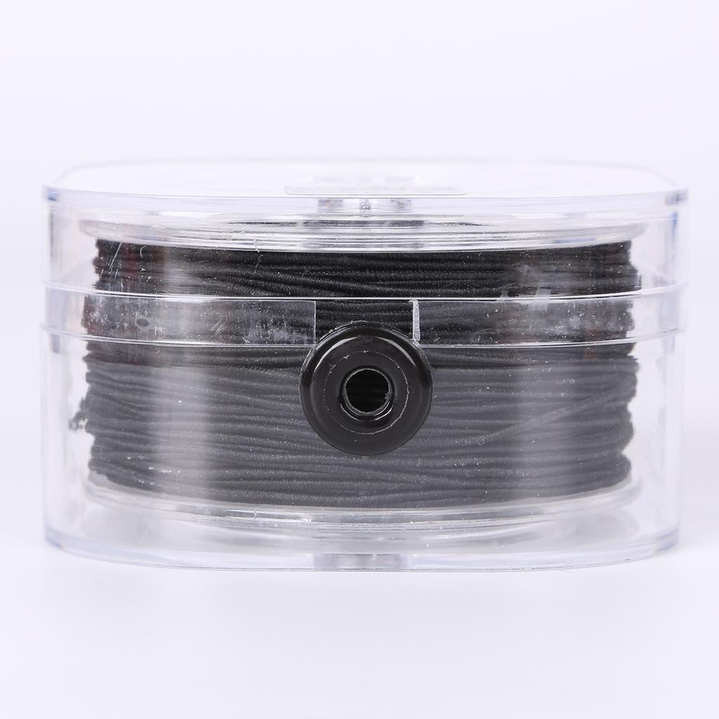 0.8-1.5mm DIY Beading Stretch Rubber Band Elastic Thread Cord with Box Round Beading Wire Jewelry Making