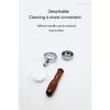 58mm Bottomless Portafilter for generic 2 ears Espresso Machine/Gemilai/Expobar/pandorra/Stainless Steel Handle-Wood 2 Ears Coffee machine