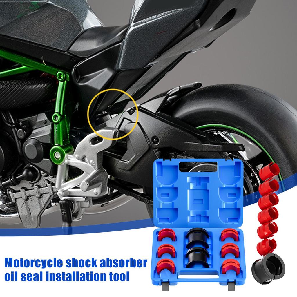 Fork Seal Driver Kit Dirtbike Shock Driver Set Ergonomic Shock Absorber Oil Seal Installation Equipment For Motorbike Dirtbike