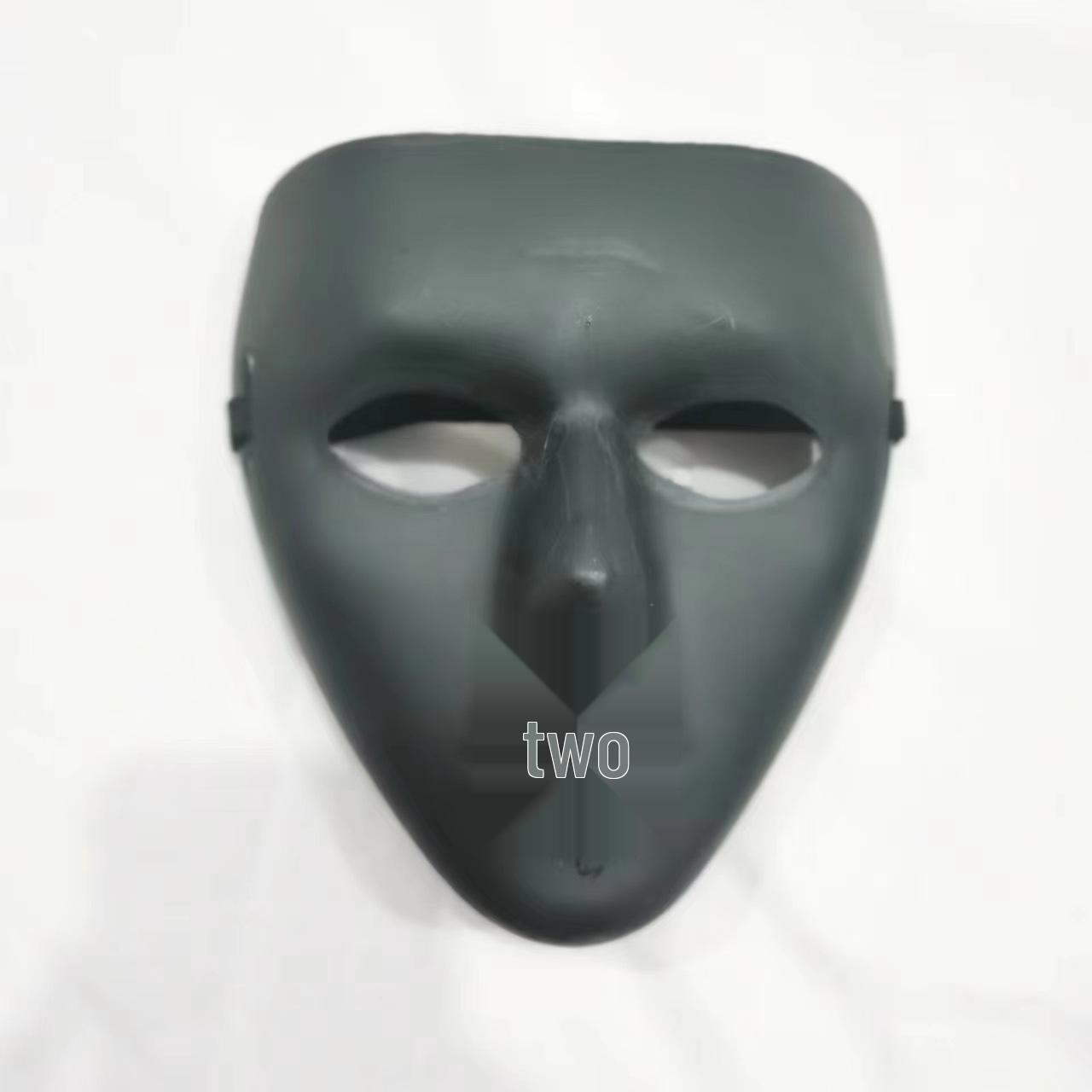 Eco-friendly Luminous JabbaWockeeZ Hip Hop Street Dance Mask One Size чёрный