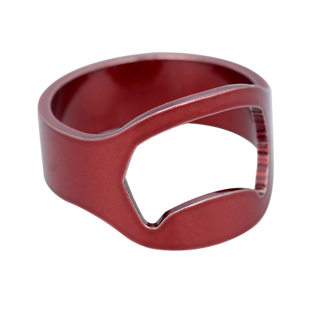 Creative Ring Beer Bottle Opener Kitchen Stainless Steel Press Lid Beer Corkscrew Tools Lightweight Portable Bar Party Gadgets