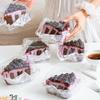10/50Pcs Clear Pet Bento Cake Box Container Tiramisu Dessert Disposable Plastic Cake Box Party Wedding Christmas Restaurant