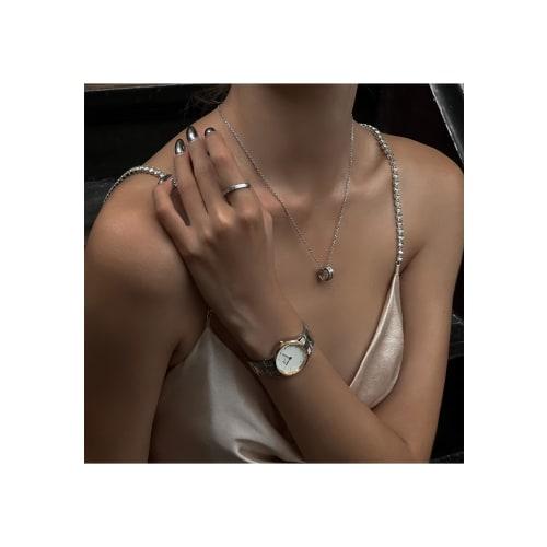 [Official Shop/2-Year Warranty/Authentic Import] Daniel Wellington DW Women's Iconic Link Lumine 28mm Watch, Stylish, Popular, and Cute with Crystals,