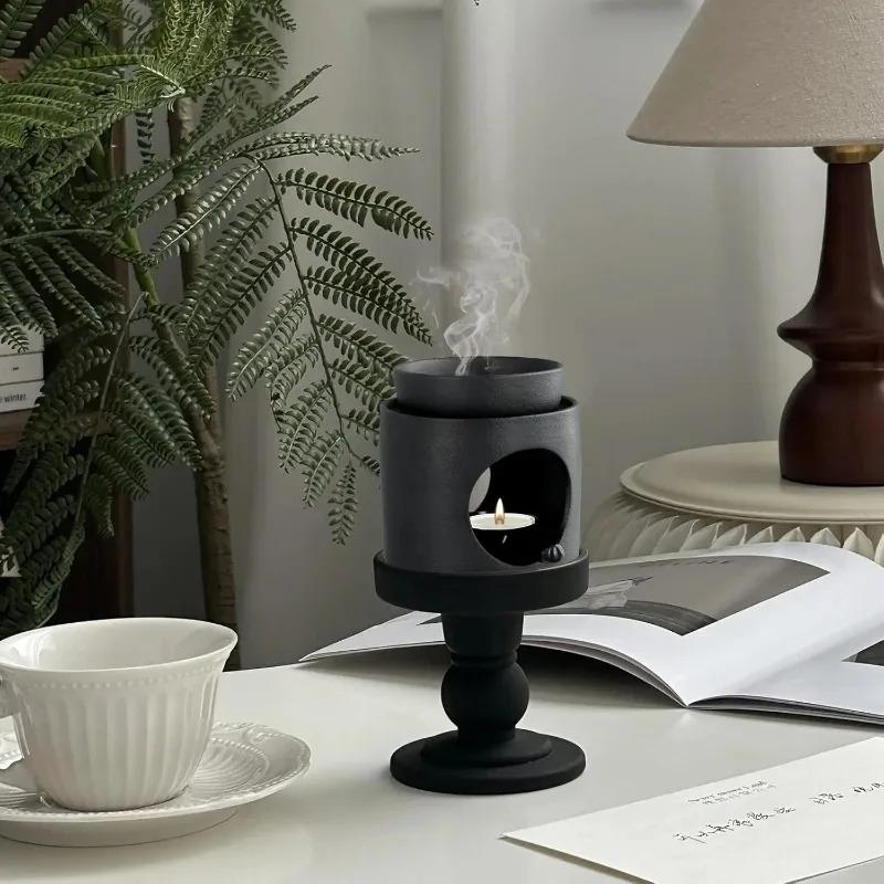 Ceramics Incense Burner Practical Tranquilize Essential Oil Furnace 100ml Essential Oil Burner Incense Burner Home Office Decor