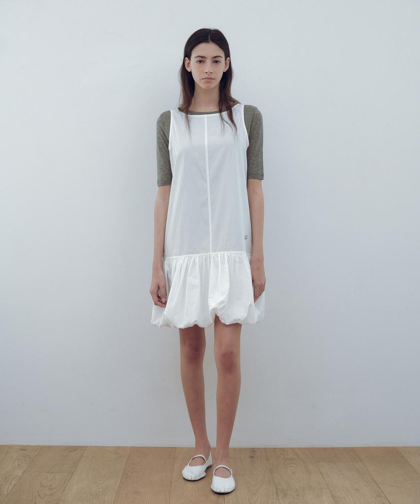 Yulago Balloon Sleeveless Dress