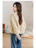 Women's Petite Stand-Up Collar Jacket - Loose, Plus Size, Thin Top for Spring/Autumn 2025