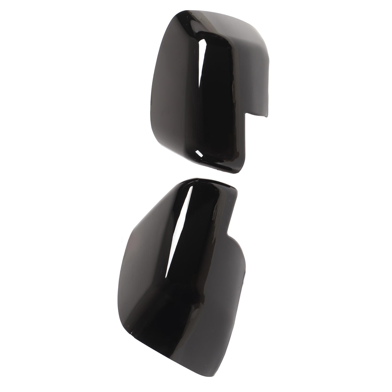 

1 пара зеркал заднего вида на дверь, боковая глянцевая черная крышка зеркала для замены для Land Rover