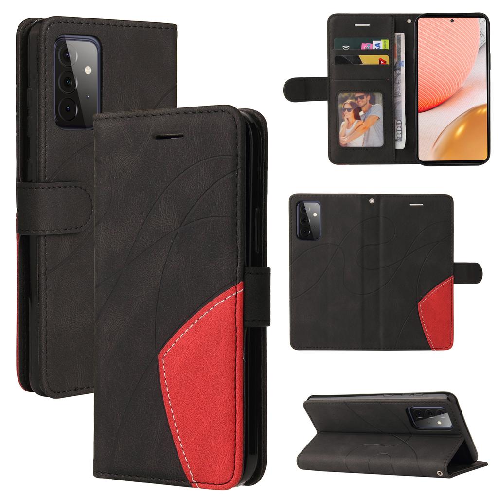 Business Leather Phone Case For Samsung Galaxy A72 A52 A42 A32 A22 A12 A91 A71 A51 A41 A31 A21S A01 Cover Flip Wallet Holder