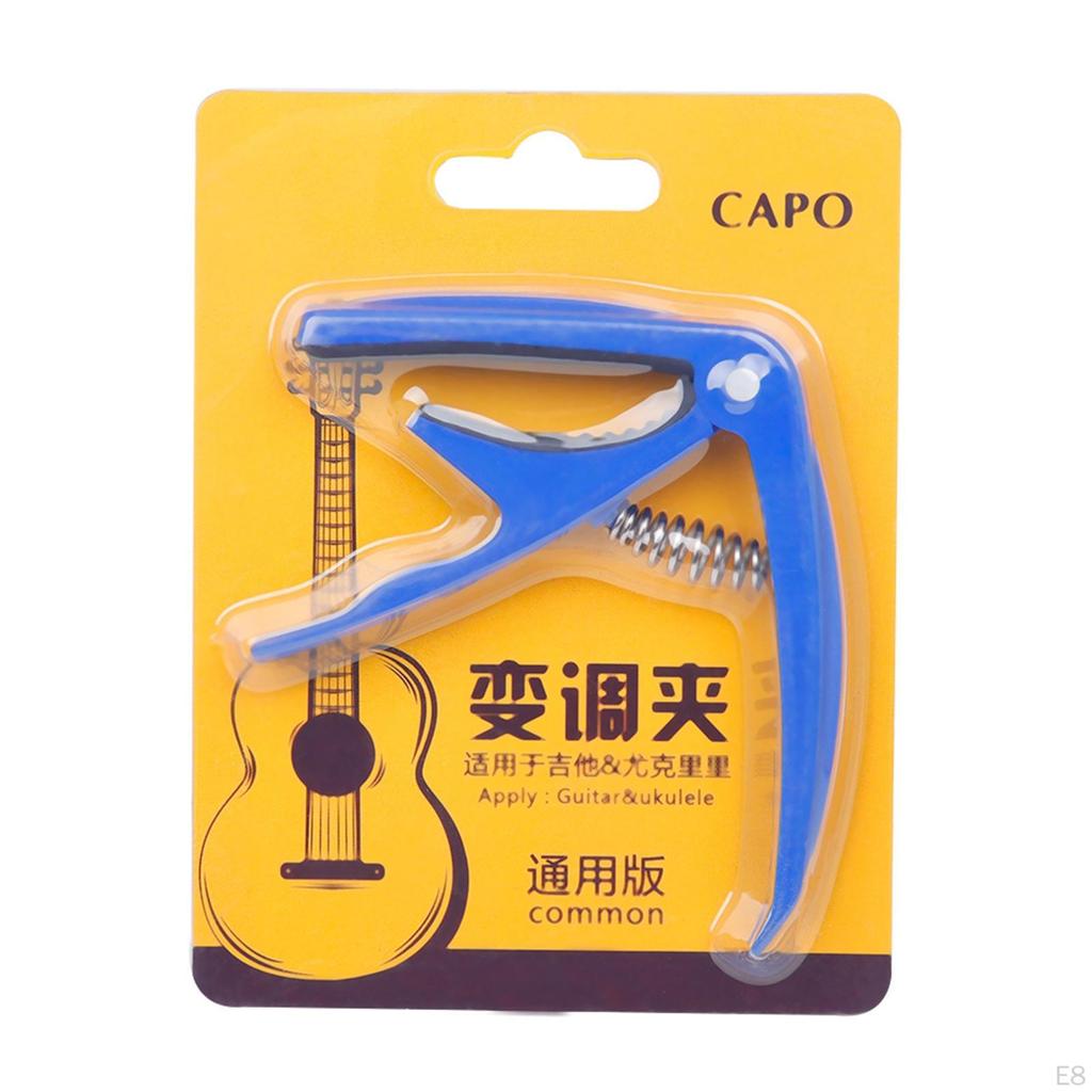 Resin Clamp for Capo Ukulele 4 Strings Soprano Concert Tenor Baritone Light
