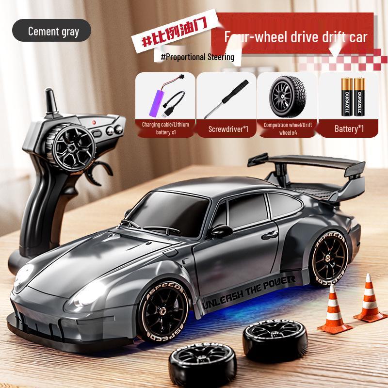 Professional Porsche-Inspired High-Speed RC Drift Car for Kids - 4WD Racing Toy