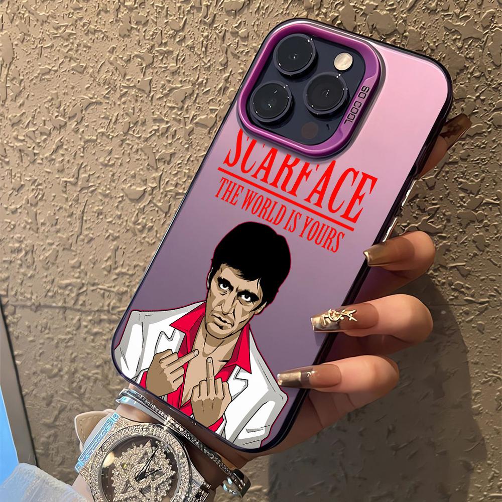 Classic Movie S-Scarface Phone Case for Oppo Reno14 Reno13 Reno12 Reno11 Reno10 Reno8 Reno7 Z F Pro Plus 4G 5G Matte Back Cover