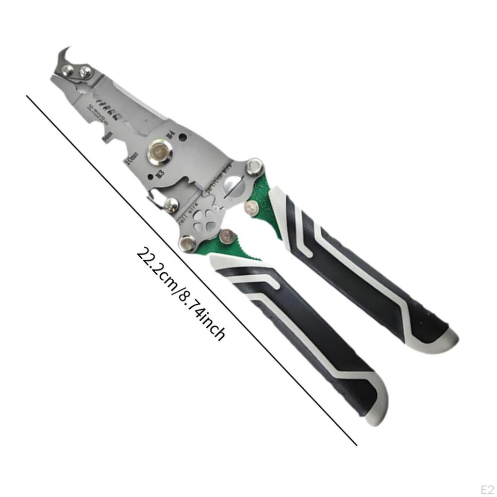 Multipurpose Foldable Wire Stripper Crimper Sturdy Crimpping Tool