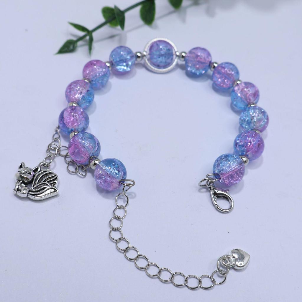 Mori Style Mermaid Crystal Bracelet – Versatile Niche Design for Women, Ideal for Students and Best Friends