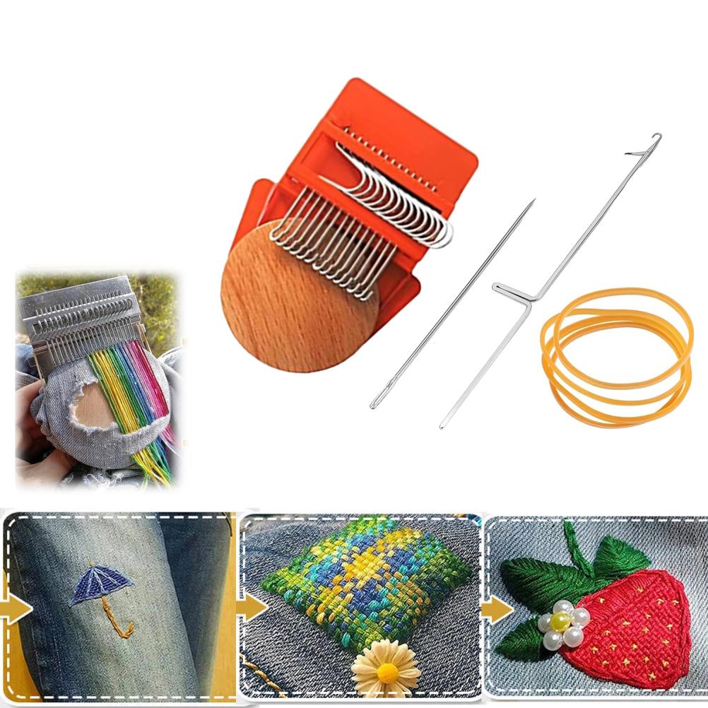 Mini Loom Weave Tool Kit Household Knitting Machine Loom Tamping Machine Speed Weave Tamping Machine