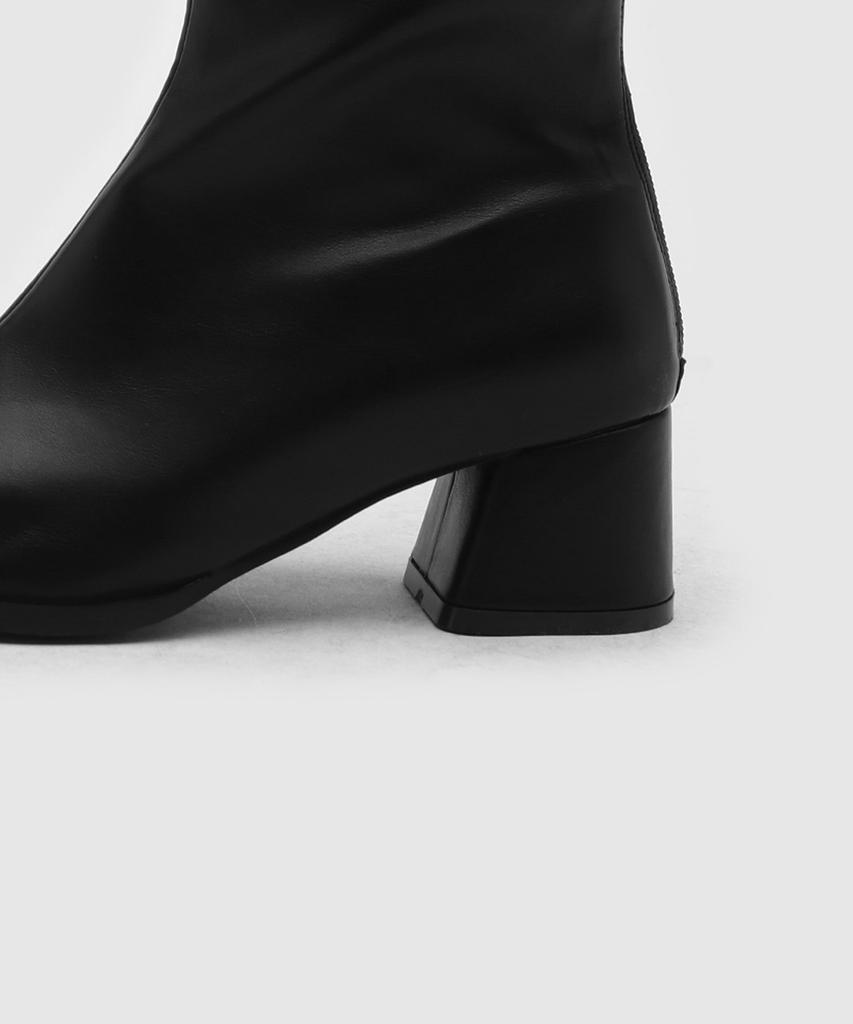 Sappun Levera Square Long Boots (5Cm) (Type B)