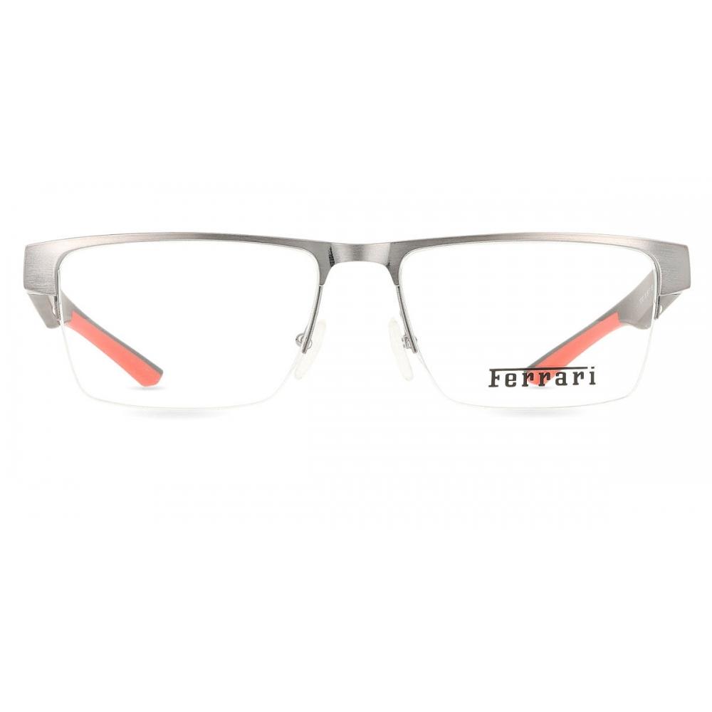 

Ferrari Scuderia Men Eyeglasses 105 Fz7007 Brushed Gunmetal/57-17-145
