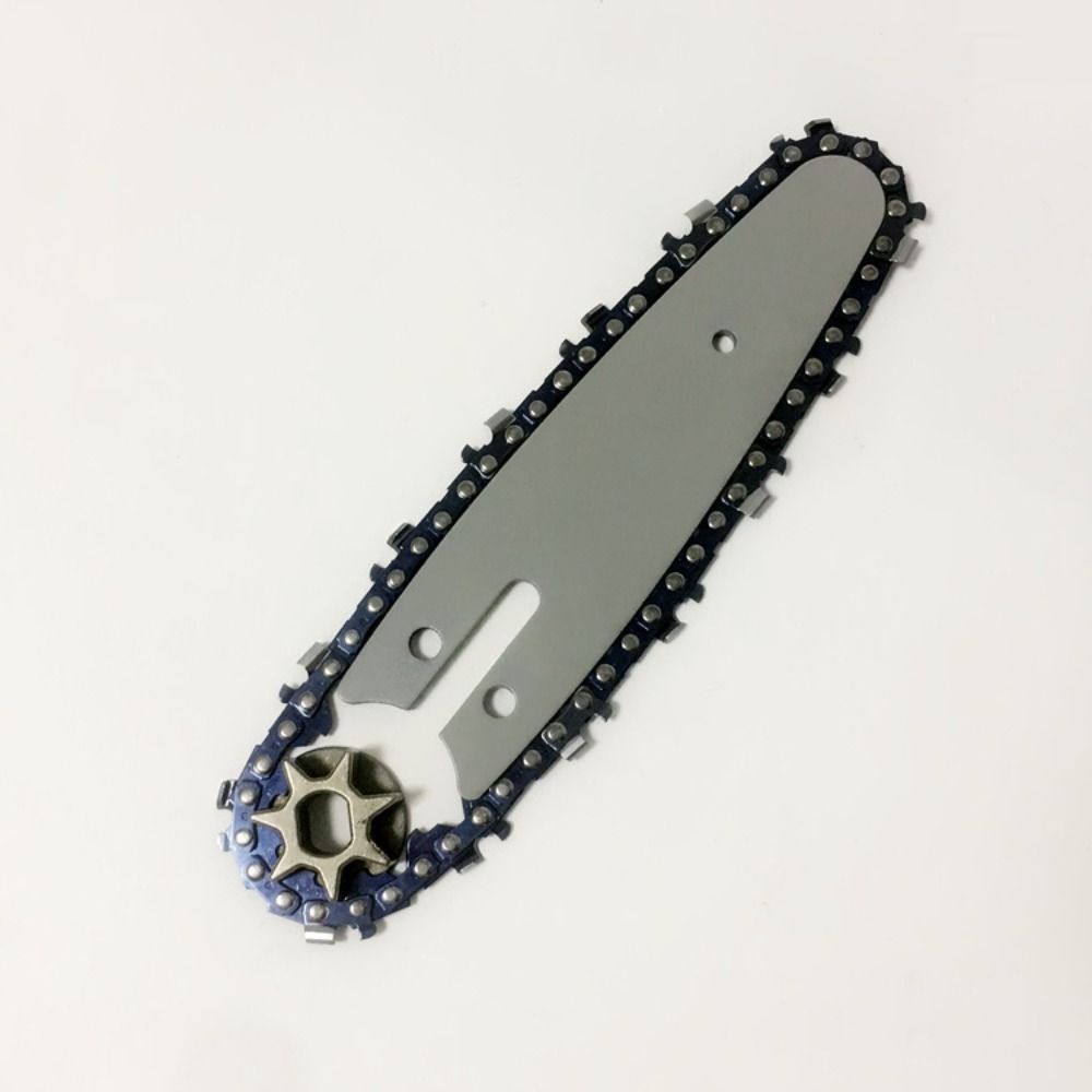 4/ 6 Inch Cutting Sharp Chains Chain Guide Electric Saw Parts Chain Saw Set Guide Plate Electric Chainsaw