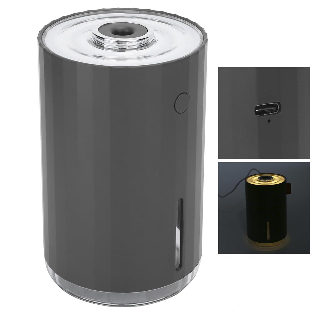 Mini Humidifier Portable Car Essential AntiDry USB Air Moisture for Home UltraMote(Gray )