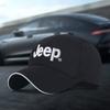 Car Logo Adjustable Baseball Hat Outdoor Duck Tongue Cap For Jeep Grand Cherokee Wrangler JK Gladiator Compass Renegade Patriot