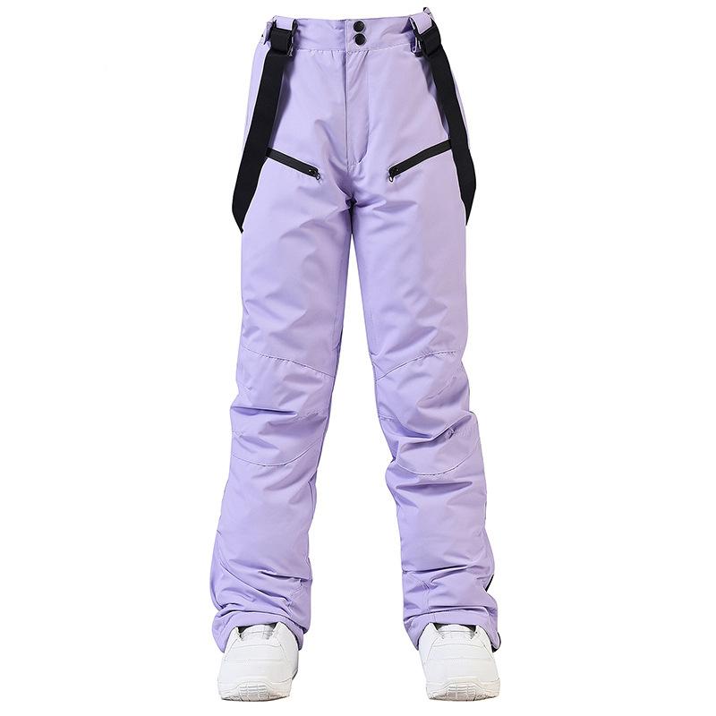 Fashion Matching Ski Women Windproof Waterproof Pants Costumes