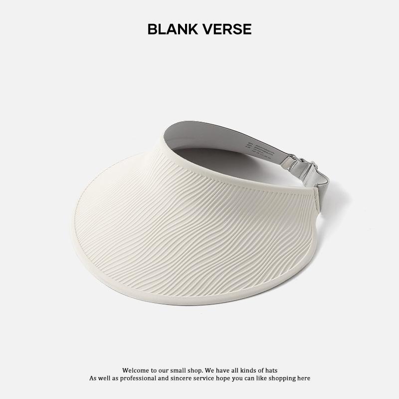 Foldable Non-marking Empty Top Hat Summer Sun Protection Hat Women's Outdoor UV Protection Sun Hat