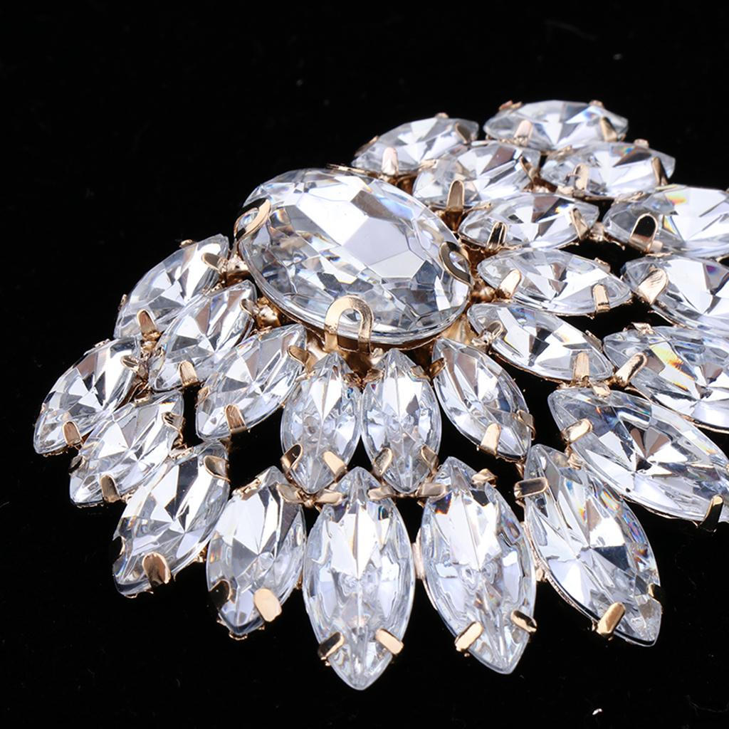 of Ladies Rhinestone Shoe Clips Jewelry for Shoes, Bags, Hats,