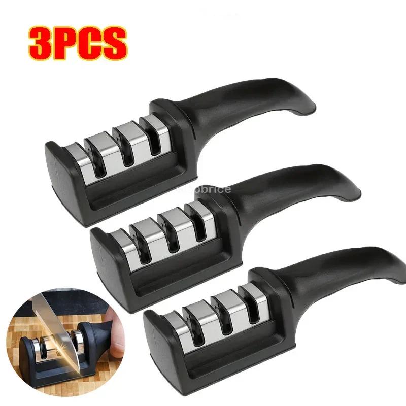 1-5 Stück Multifunktionales Messerschärfer-Set Küchenmesserzubehör zum ReparierenSchleifen, Polieren der Klinge, Professionelles Messerschärfen