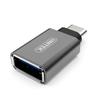 Adaptateur USB - UNITEK - Y-A025CGY - USB Type-C vers USB Type-A - Métallique - USB 3.1 OTG
