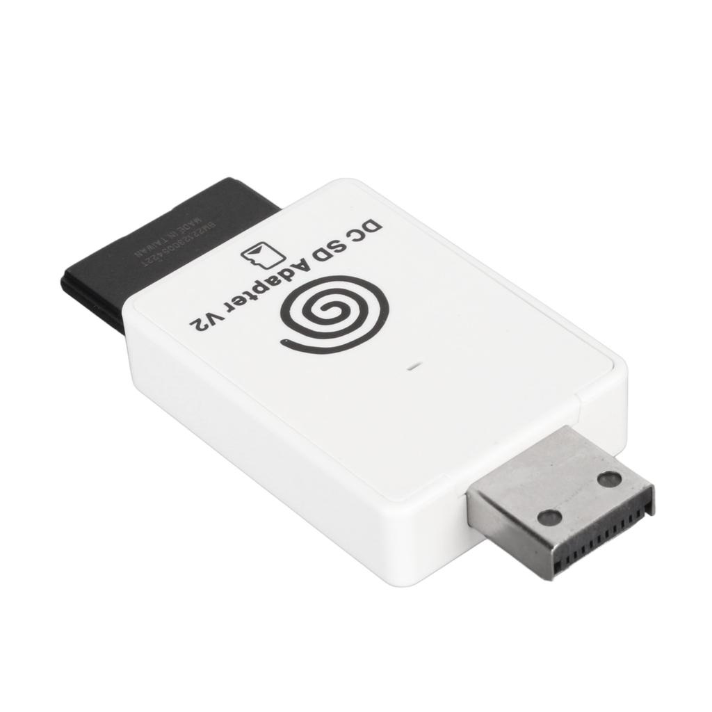 For DC Card Reader Storage Card Reader Adapter with CD for Sega Dreamcast Dreamshell V4.0 Game Machi