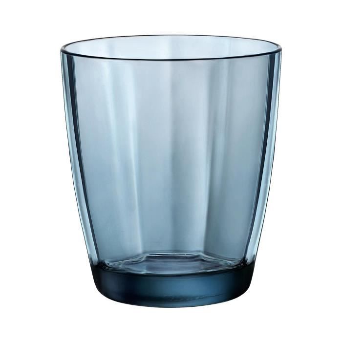 Verres À Whisky - Bormioli Rocco - Pulsar - Set De 2 Pièces - 390ml - Bleu